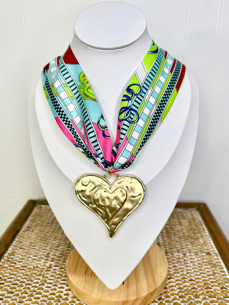 Hart Designs- Bright Side Scarf Necklace
