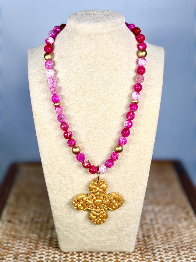 Hidden Truth- Crown of Jewels Necklace