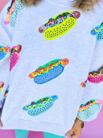 Queen of Sparkles Hotdog Sweatshirt