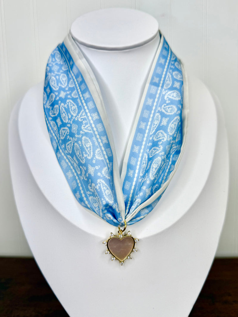Hart Designs - Pretty Paisley Scarf Necklace