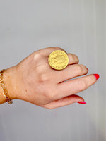 Yochi- Pretty Queen Coin Ring