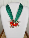 Sleigh Ride Scarf Necklace