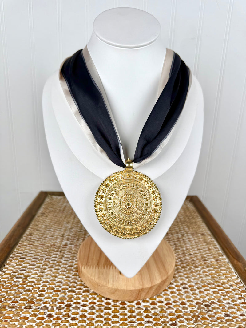 Hart Designs- Autumn Luxe Scarf Necklace