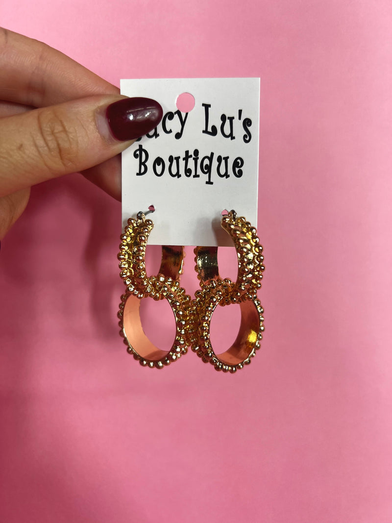 Double Trouble Linked Hoops