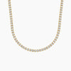 18" Diamond Tennis Necklace- 3.0MM