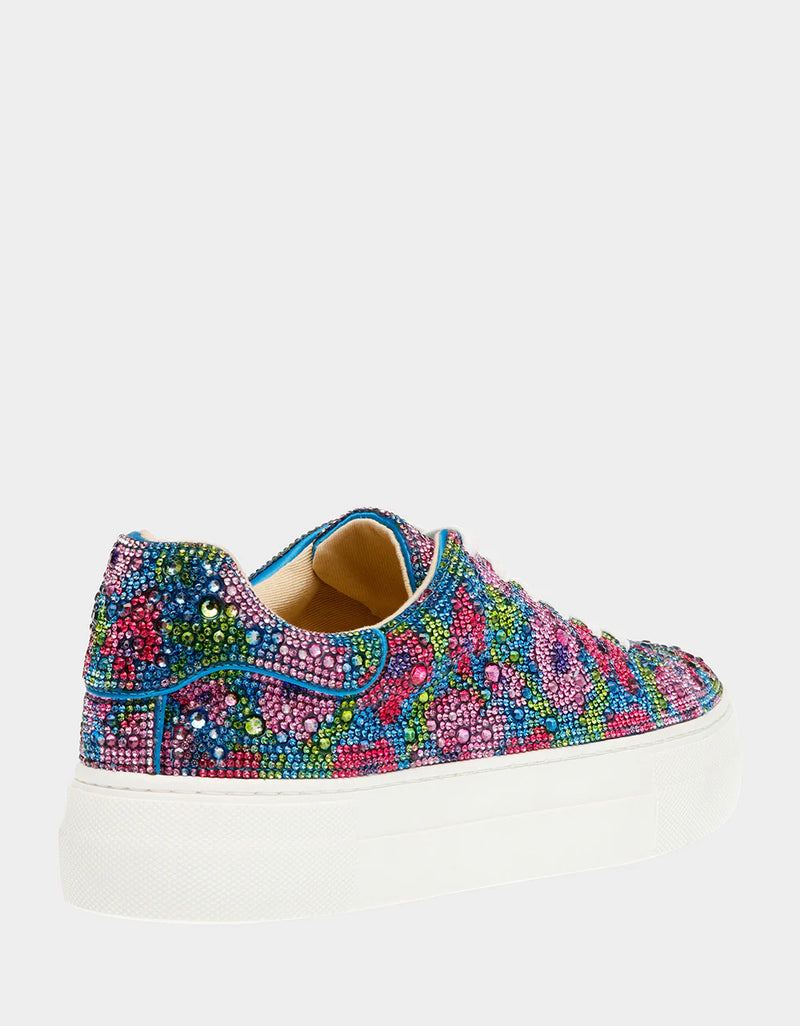 Betsey Johnson- Blue Poppy Sneakers