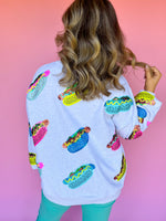 Queen of Sparkles Hotdog Sweatshirt