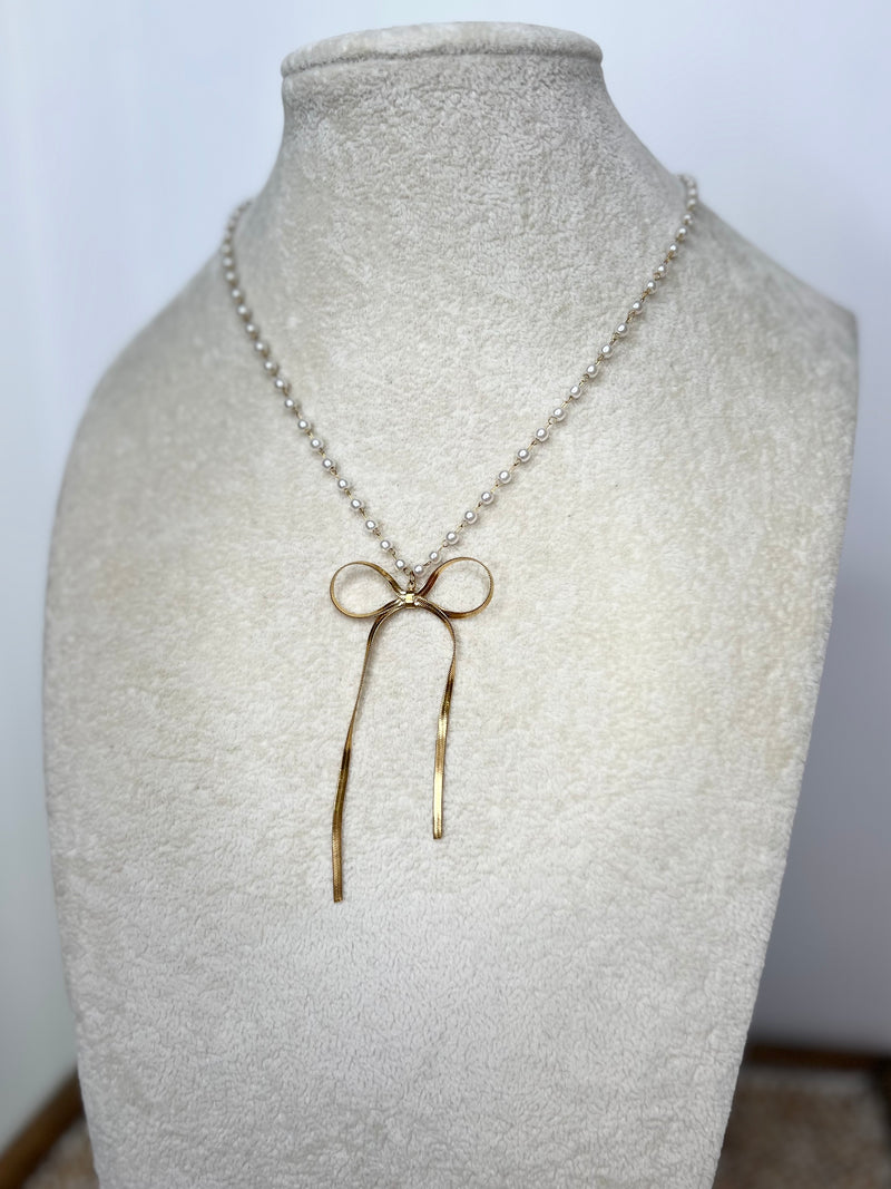 Hart Designs- Simply Bows Necklace