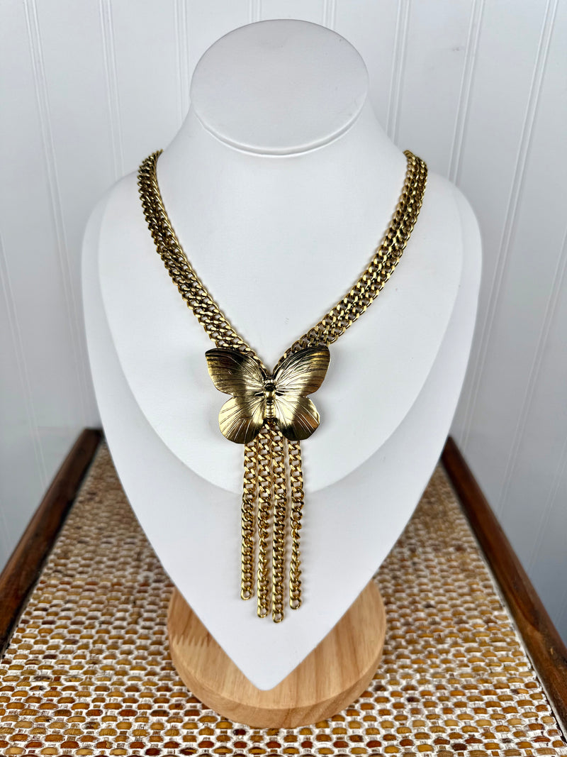 Yochi- Heavenly Butterfly Necklace