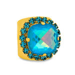 Tova- Cambrie Ring- Orchid Teal