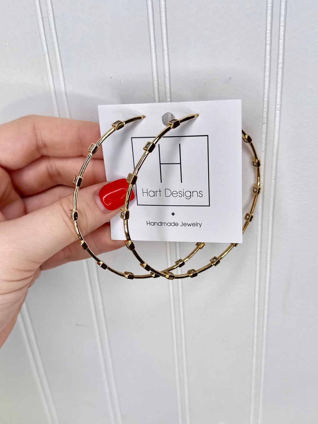 Hart Designs- Glow Getter Hoops
