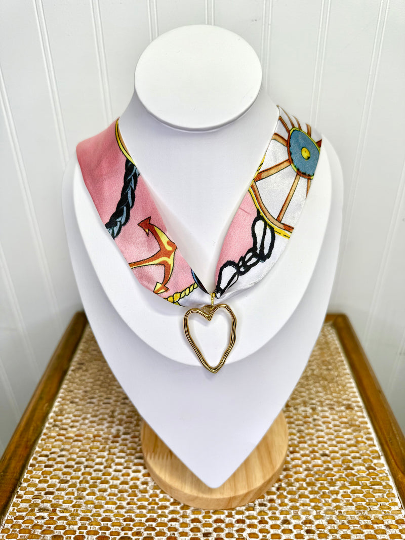 Hart Designs- Harbor Breeze Scarf Necklace