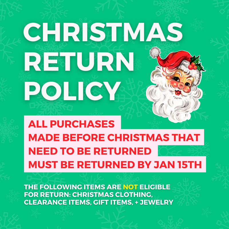 Christmas return policy