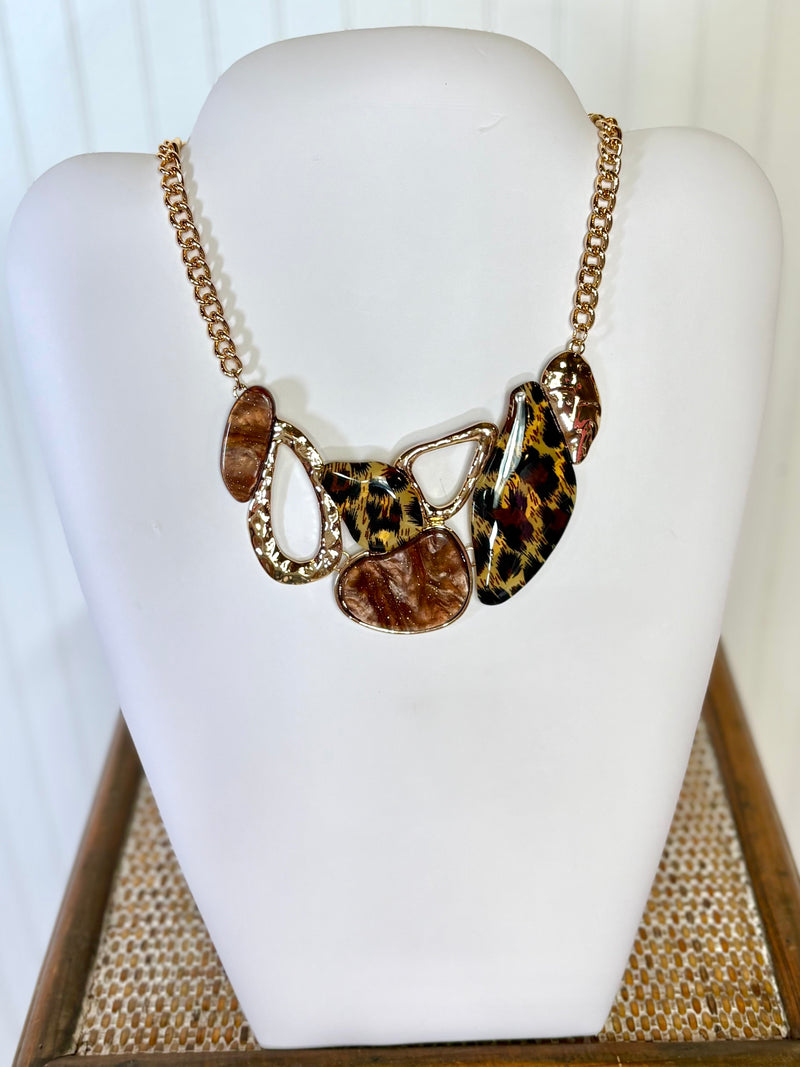 Leopard Luxe Necklace