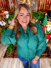 Winter Wishes Button Down
