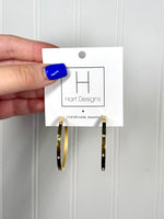 Hart Designs- Twinkle Touch Hoops