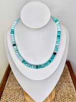 Hart Designs- Ocean Wave Beaded Necklace