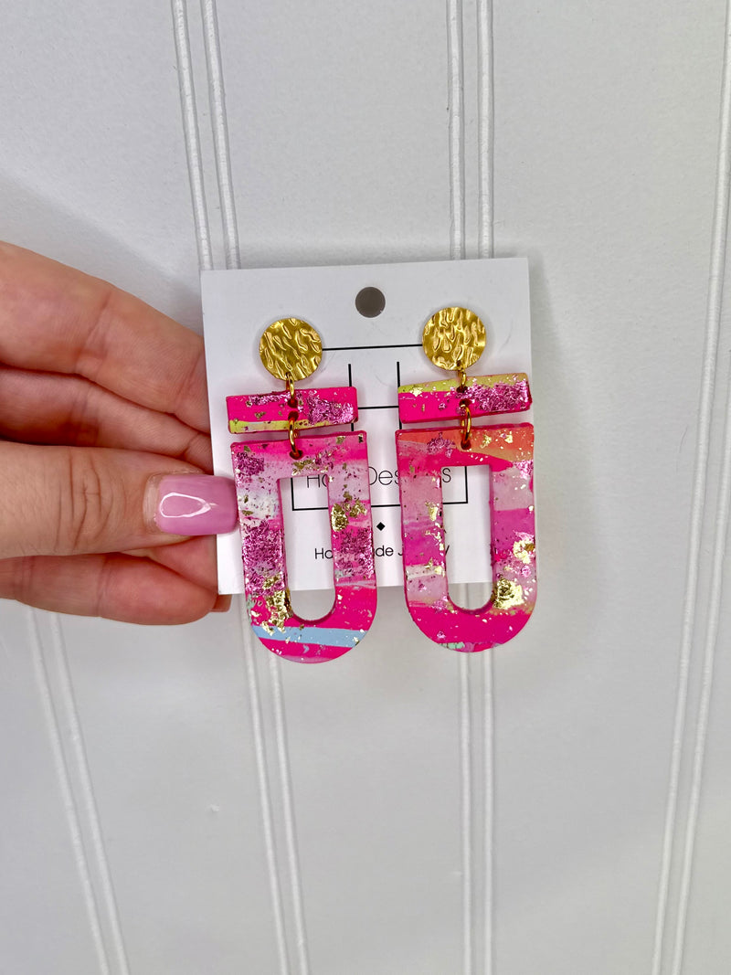 Hart Designs- Neon Dreaming Earrings