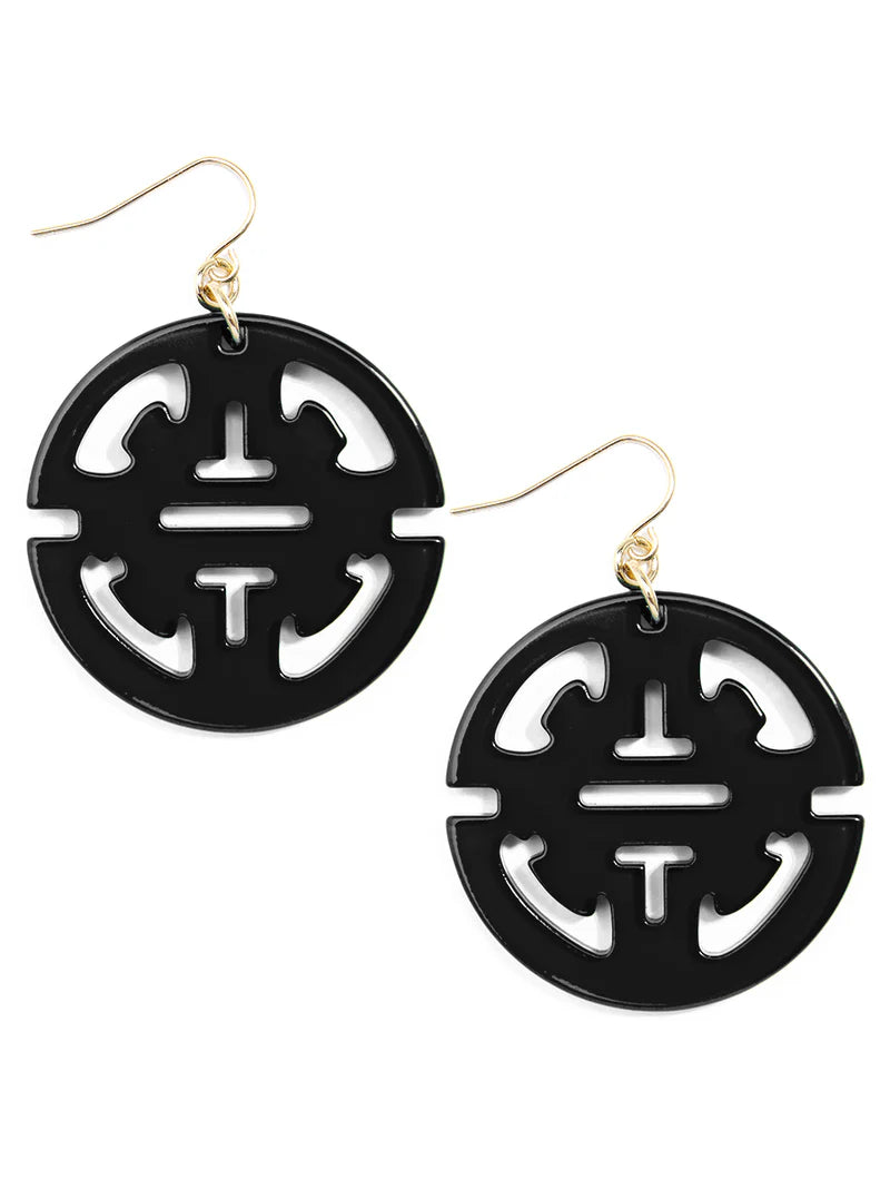 Zenzii- Isabella Pendant Drop Earrings