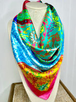 Summer Spritz Satin Scarf