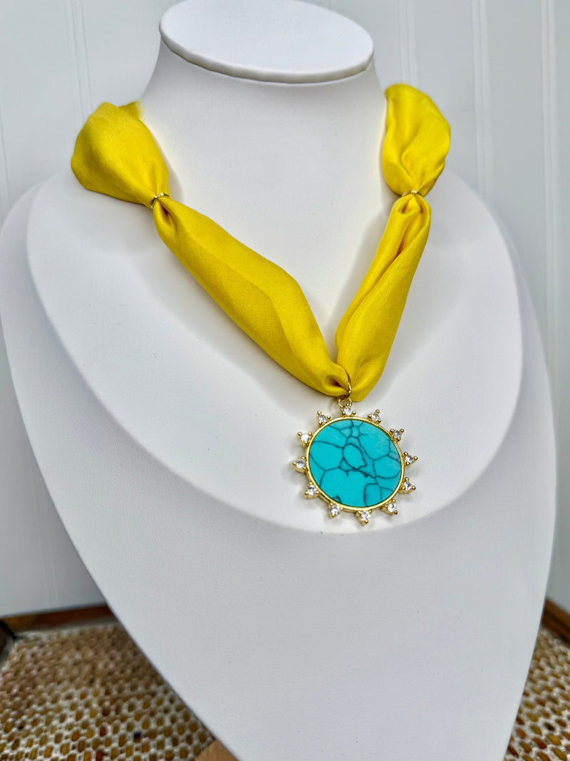 Hart Designs - Sun Beam Scarf Necklace