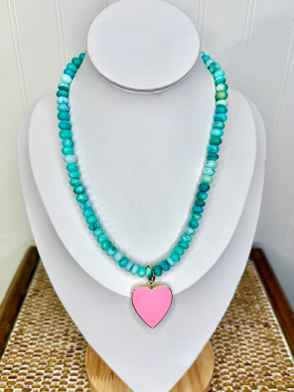 Hart Designs- Ocean Wave Beaded Necklace