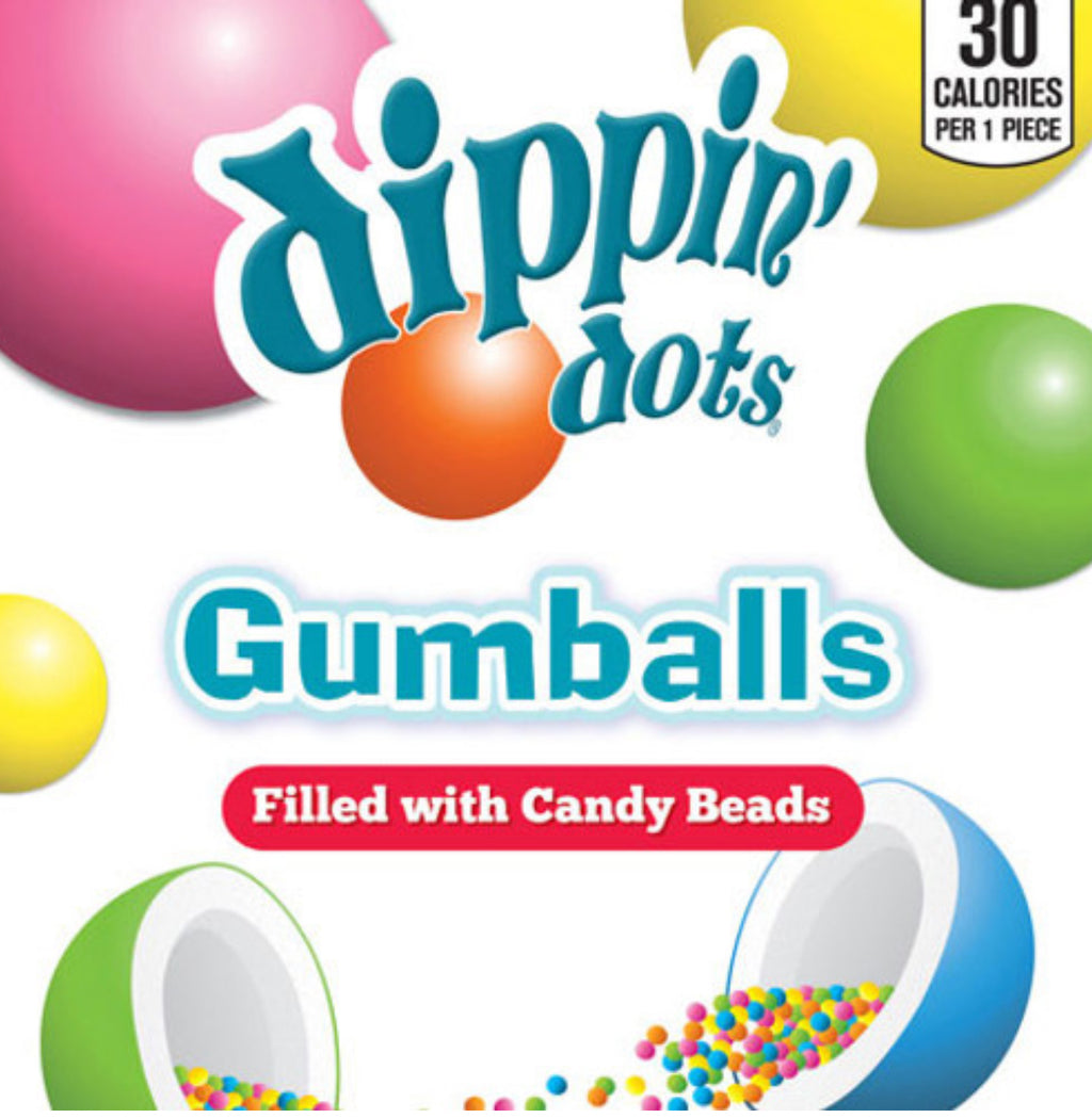 Dippin’ Dots Gumballs filled with Candy Beads