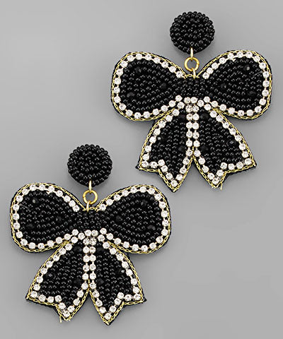 Dazzling Bows Earrings