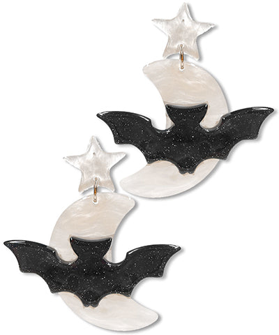 Bat Bling Earrings
