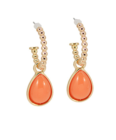 Orange Kiss Earrings
