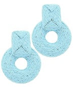 Vicci Raffia Earrings