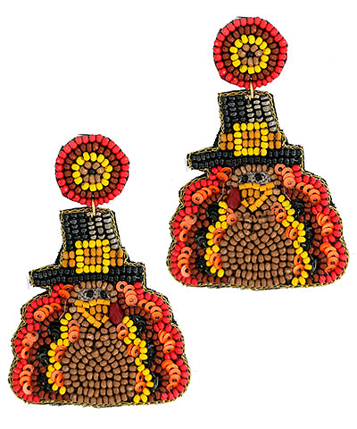 Turkey Time Earrings