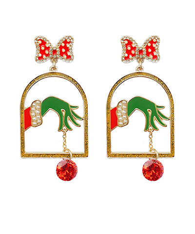 Don’t Be A Grinch Earrings