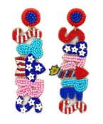 Stars & Stripes Earrigs