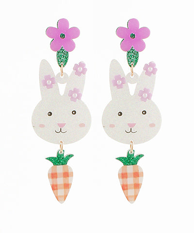 Springtime Bunny Earrings