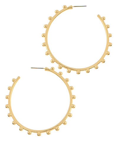 Enchanted Gold Hoops