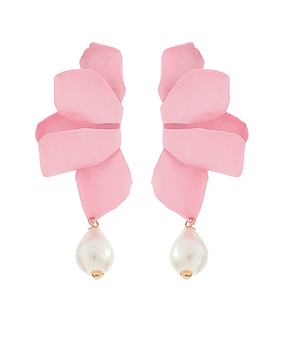 Pink Petals Earrings