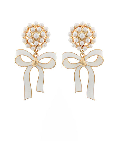 Sweet Spring Bow Earrings