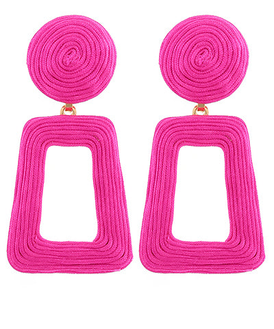Tropic Dreams Earrings- Pink