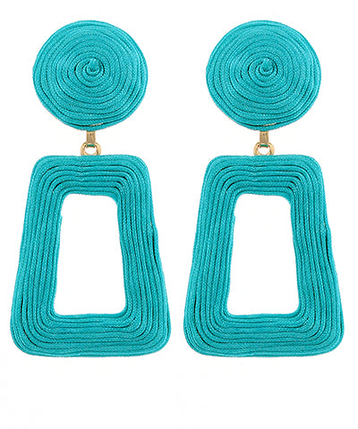 Tropic Dreams Earrings- Blue