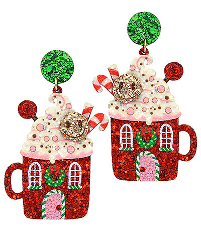 Sweet Treat Christmas Earrings