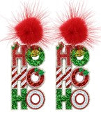 Ho Ho Ho Earrings