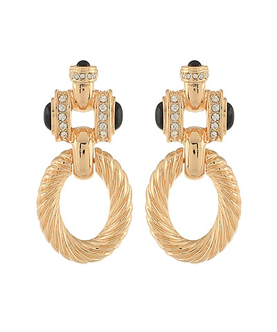 Golden Charm Earrings