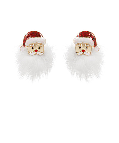 Here Comes Santa Earrings