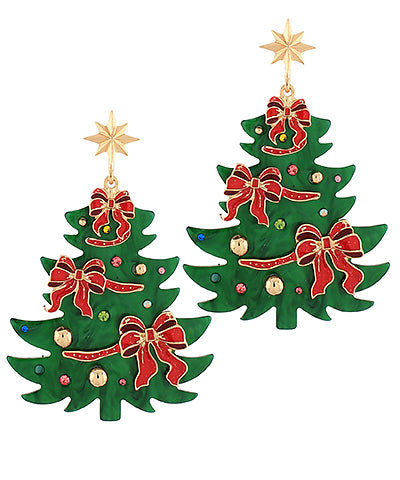 Oh Christmas Tree Earrings