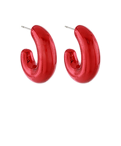 Victory In Red Earrings