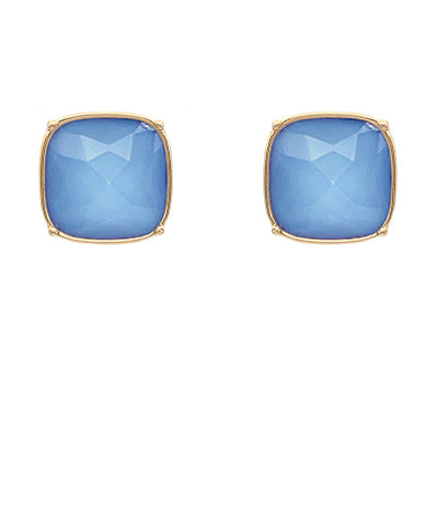 Blaze Stardust Studs-Blue