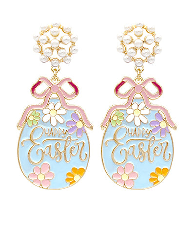 Petal Kissed Easter Earrings