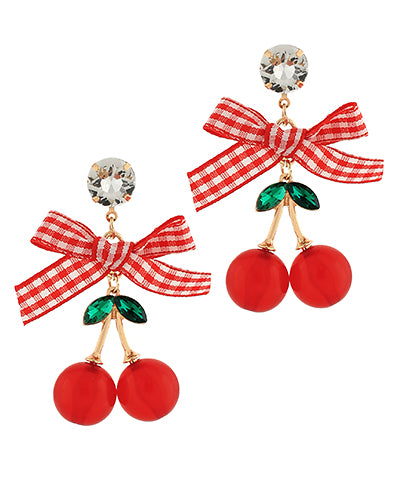 Cherry On Top Earrings