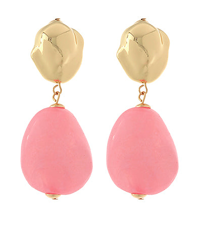 Pastel Pop Earrings- Pink